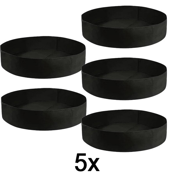 5x Текстилна подигната градинска леа – 90 x 30 см, дишечки филц | PLANTIE